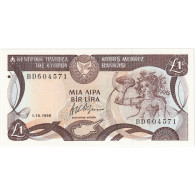 Chypre, 1 Pound, 1996, 1996-10-01, KM:53c, NEUF - Cyprus