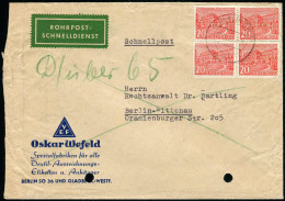 Berlin, 1953, 49(4), Brief - Andere & Zonder Classificatie