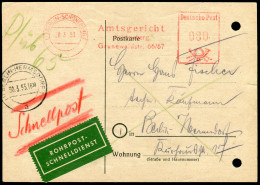 Berlin, 1953, AFS =080=, Brief - Andere & Zonder Classificatie