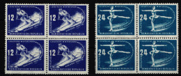 DDR 246-247 Postfrisch 4er Block #HJ283 - Autres & Non Classés