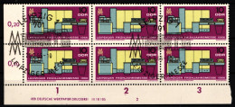 DDR 1159 DV Postfrisch 6er Block #IU483 - Sonstige & Ohne Zuordnung