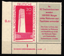 DDR W Zd 24 DV Postfrisch #IV550 - Otros & Sin Clasificación