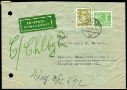 Berlin, 1954, 47 + 123, Brief - Andere & Zonder Classificatie