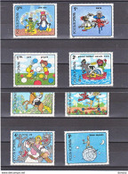 ROUMANIE 1989 DESSINS ANIMES Yvert 3852-3859, Michel 4559-4566 NEUF** MNH Cote 9 Euros - Ongebruikt