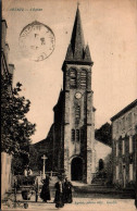 N°1819 W -cpa Arzacq -l'église- - Otros & Sin Clasificación