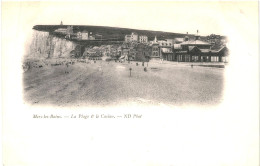 CPA Carte Postale France Mers Les Bains Plage Et Casino  Début 1900  VM80375 - Mers Les Bains