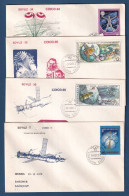 Russie - CCCP - FDC - Premier Jour - Soyouz 1 Et 34 Et 35 - Fusée - Espace - 1979 - Covers & Documents