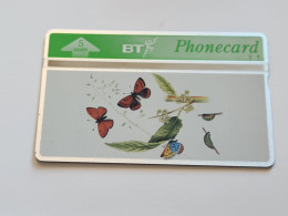 United Kingdom-(BTG-386)-Butterflies & Flowers-(1)-(337)(5units)(428L23865)(tirage-5.001)-price Cataloge--25.00£-mint-fo - BT Emissioni Generali