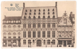 CPA PK AK  CARTE POSTALE YPRES ANCIENNE CHÂTELLENIE  HÔTEL DE VILLE - Andere & Zonder Classificatie