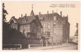 CPA PK AK  CARTE POSTALE TONGRES COLLEGE NOTRE-DAME - Andere & Zonder Classificatie