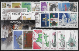 MONACO - ANNEE 1998 - 32 VALEURS - NEUF** MNH - 2 SCANS - Neufs