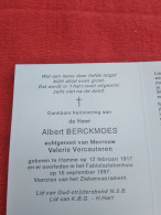 Doodsprentje Albert Berckmoes / Hamme 12/2/1917 - 15/9/1997 ( Valerie Vercauteren ) - Religión & Esoterismo
