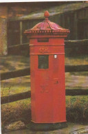 Penfold Post Box, Budby, Newark, Nottinghamshire -  Unused Postcard -  N1 - Nottingham