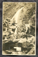 BREITNAU Germany 1910s Ravennaschlucht Hikers Schwarzwald Real Photo Postcard (h718) - Other & Unclassified