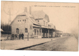 Elsenborn Camp Gare De Sourbrodt Phototypie Desaix 1926 - Elsenborn (camp)