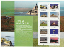 Feuillet Collector Le Mont Saint Michel France 2012 IDT L P 20gr 10 Timbres Autoadhésifs N°133 - Collectors