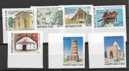 Kyrgyzstan Rare IMPERF Set  Mnh ** 1993 30 Euros Already In Old Catalogue - Kirghizstan