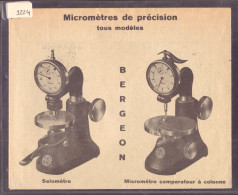 LETTRE A ENTÊTE - HORLOGERIE - LE LOCLE - BERGEON & Cie - Brieven En Documenten