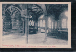 Cpa 11 L'Abbaye De Fontfroide Intérieur De La Salle Capitulaire - Sonstige & Ohne Zuordnung