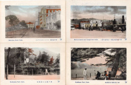 Meriken Hatob Kaigan Dori Kobe Park Hotel 4x Japanese Old Postcard S - Otros & Sin Clasificación