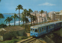 TRENO TRASPORTO FERROVIARIO Vintage Cartolina CPSM #PAA945.A - Trenes