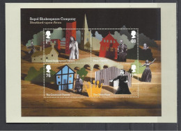 U.K., Royal Shakespeare Company, Stratford-upon-Avon, Miniature Sheet, 2011. - Stamps (pictures)