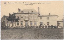 CPA PK AK  CARTE POSTALE NEUFVILLES-LEZ SOIGNIES QUARTIER DES DAMES ETABLISSEMENT DE SOEURS DE CHARITE - Altri & Non Classificati