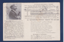 CPA Autographe Signature écrivain Samuel Porchère écrite Par Lui Voir Dos - Schrijvers