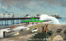 R608392 Brighton. Palace Pier. Rough Sea. Hartmann. 1907 - Welt