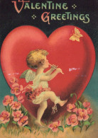 ENGEL WEIHNACHTSFERIEN Feiern & Feste Vintage Ansichtskarte Postkarte CPSM #PAJ119.A - Anges