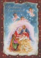ANGEL CHRISTMAS Holidays Vintage Postcard CPSM #PAH402.A - Engel