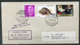 SPANIEN - Schiffspost, Navire, Paquebot, Ship Letter, Stempel AMB MARITIMO P.MALLORCA - IBIZA - VALENICA + Cachets - Briefe U. Dokumente