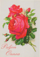 FIORI Vintage Cartolina CPSM #PAS096.A - Fleurs