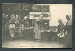 CPA Industrie Sardinière En Bretagne - Lavage Des Sardines- Amieux (Douarnenez) - Douarnenez