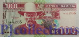 NAMIBIA 100 DOLLARS 1999 PICK 9a UNC - Namibie