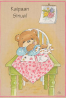 BEAR Animals Vintage Postcard CPSM #PBS365.A - Osos