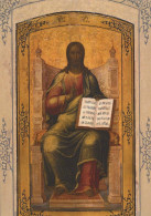 PAINTING JESUS CHRIST Religion Vintage Postcard CPSM #PBQ128.A - Quadri, Vetrate E Statue