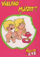 CHILDREN HUMOUR Vintage Postcard CPSM #PBV188.A - Tarjetas Humorísticas