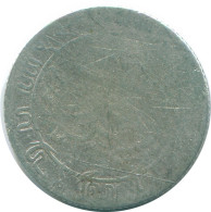 1/10 GULDEN 1907 NIEDERLANDE OSTINDIEN SILBER Koloniale Münze #NL13230.3.D.A - Niederländisch-Indien