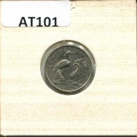 5 CENTS 1965 SOUTH AFRICA Coin #AT101.U.A - Sudáfrica