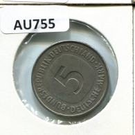 5 DM 1975 F BRD ALLEMAGNE Pièce GERMANY #AU755.F.A - 5 Mark