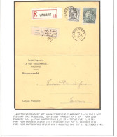 TP 430 - 527  S/L.CP S.C. LA CITE FARCIENNOISE Expédiée En Recommandée Imprimé Obl. Lambusart 16/4/45 > Farciennes - Cartas & Documentos