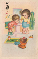 ENFANTS Scènes Paysages Vintage Carte Postale CPSMPF #PKG807.A - Scènes & Paysages
