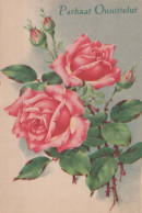 FLEURS Vintage Carte Postale CPSMPF #PKG007.A - Blumen