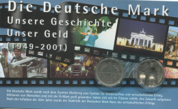 GERMANY Coin SET 1 MARK 1975. 1 MARK 1990 ERROR UNC #SET1276.13.U.A - Autres & Non Classés