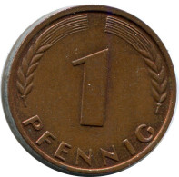 1 PFENNIG 1950 J BRD ALEMANIA Moneda GERMANY #DB824.E.A - 1 Pfennig