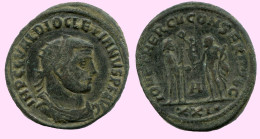 DIOCLETIAN ANTONINIANUS ANTIOCH IOVETHERCVCONSERAVGG H/XXI #ANC12190.43.F.A - The Tetrarchy (284 AD Tot 307 AD)