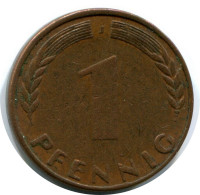 1 PFENNIG 1950 J WEST & UNIFIED GERMANY Coin #AW963.U.A - 1 Pfennig