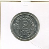 2 FRANCS 1947 FRANCE French Coin #AK644.U.A - 2 Francs