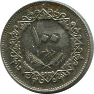 100 DIRHAMS 1970 LIBYEN LIBYA Islamisch Münze #AK138.D.A - Libya